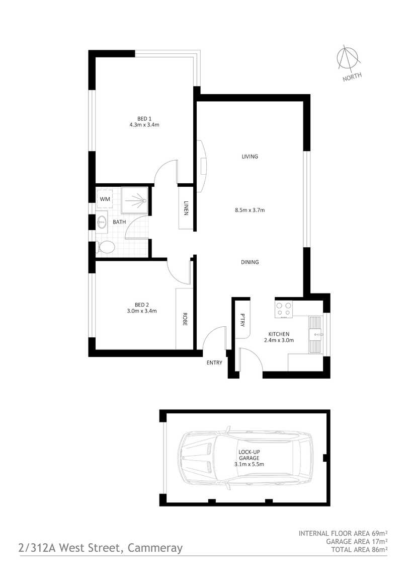 2/312A West Street Cammeray 2/312A West Street Cammeray