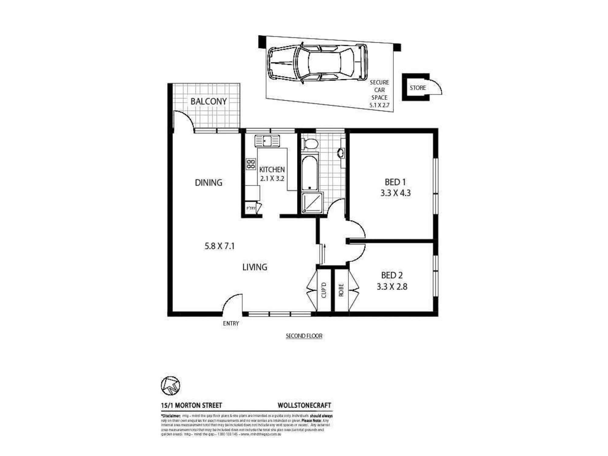 15/1 Morton Street Wollstonecraft