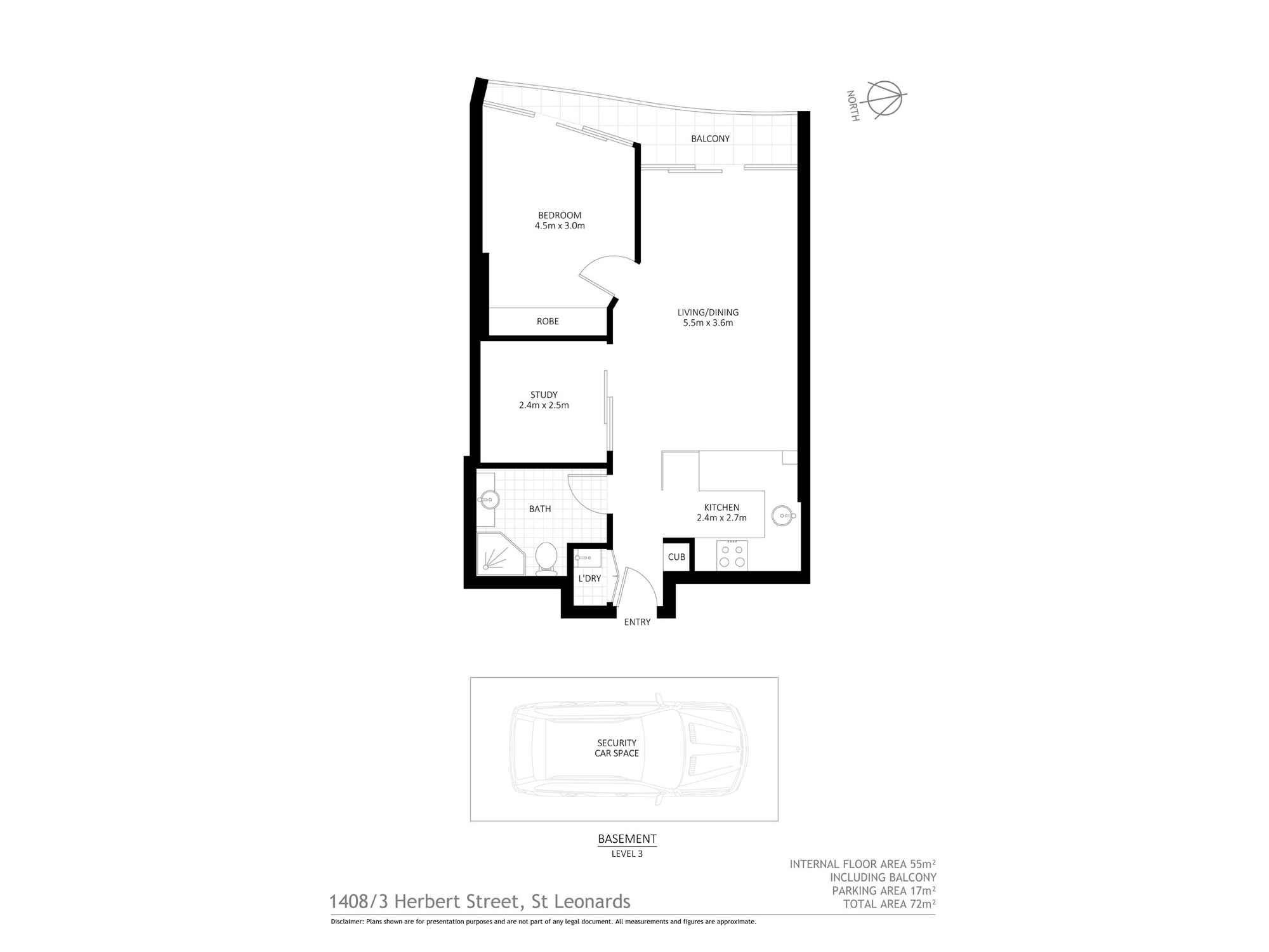 1408/3 Herbert Street St Leonards