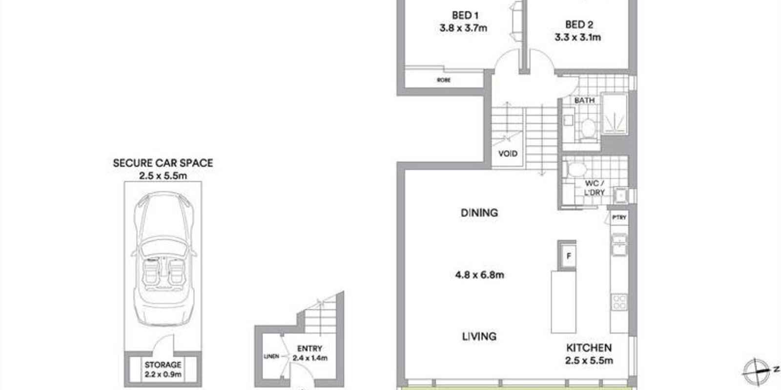 12/16 Hampden Street North Sydney