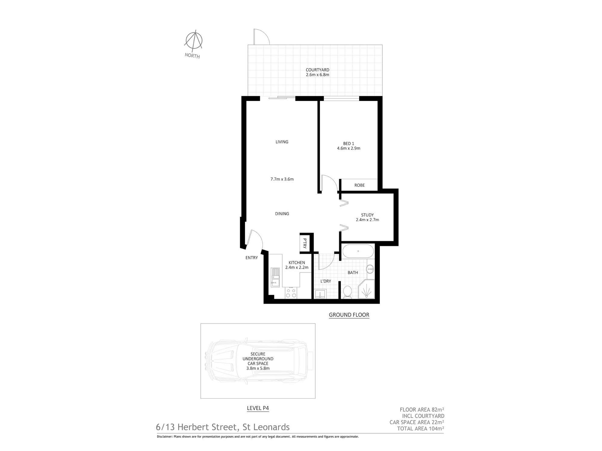 6/13 Herbert Street St Leonards