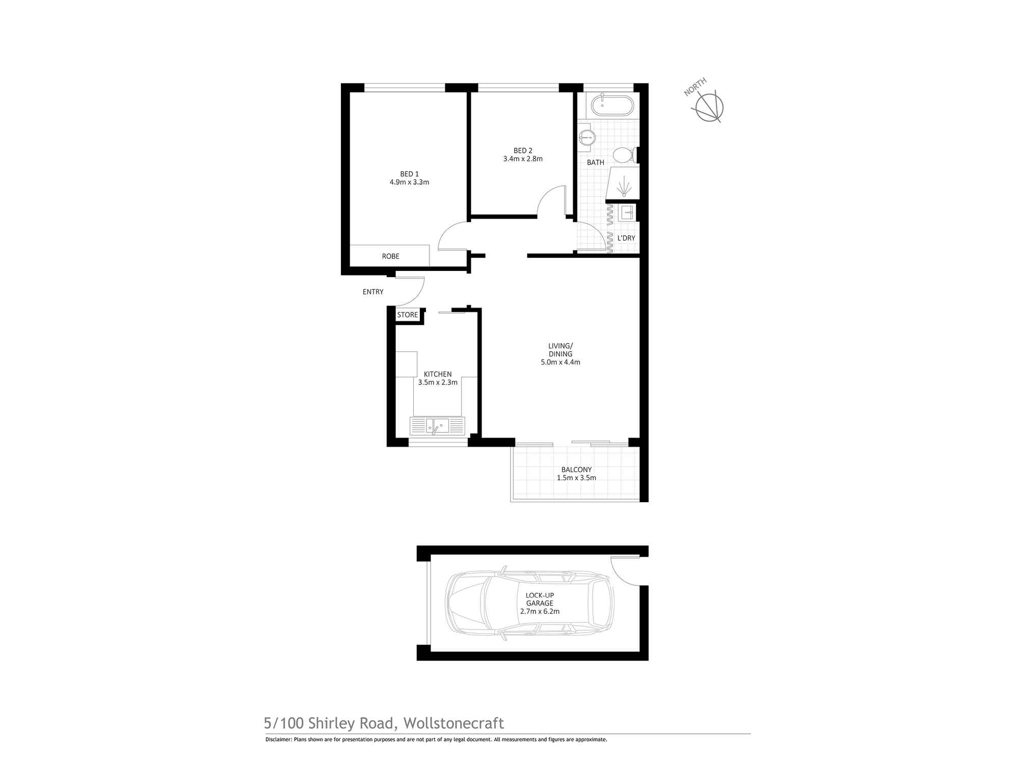 5/100 Shirley Road Wollstonecraft 5/100 Shirley Road Wollstonecraft