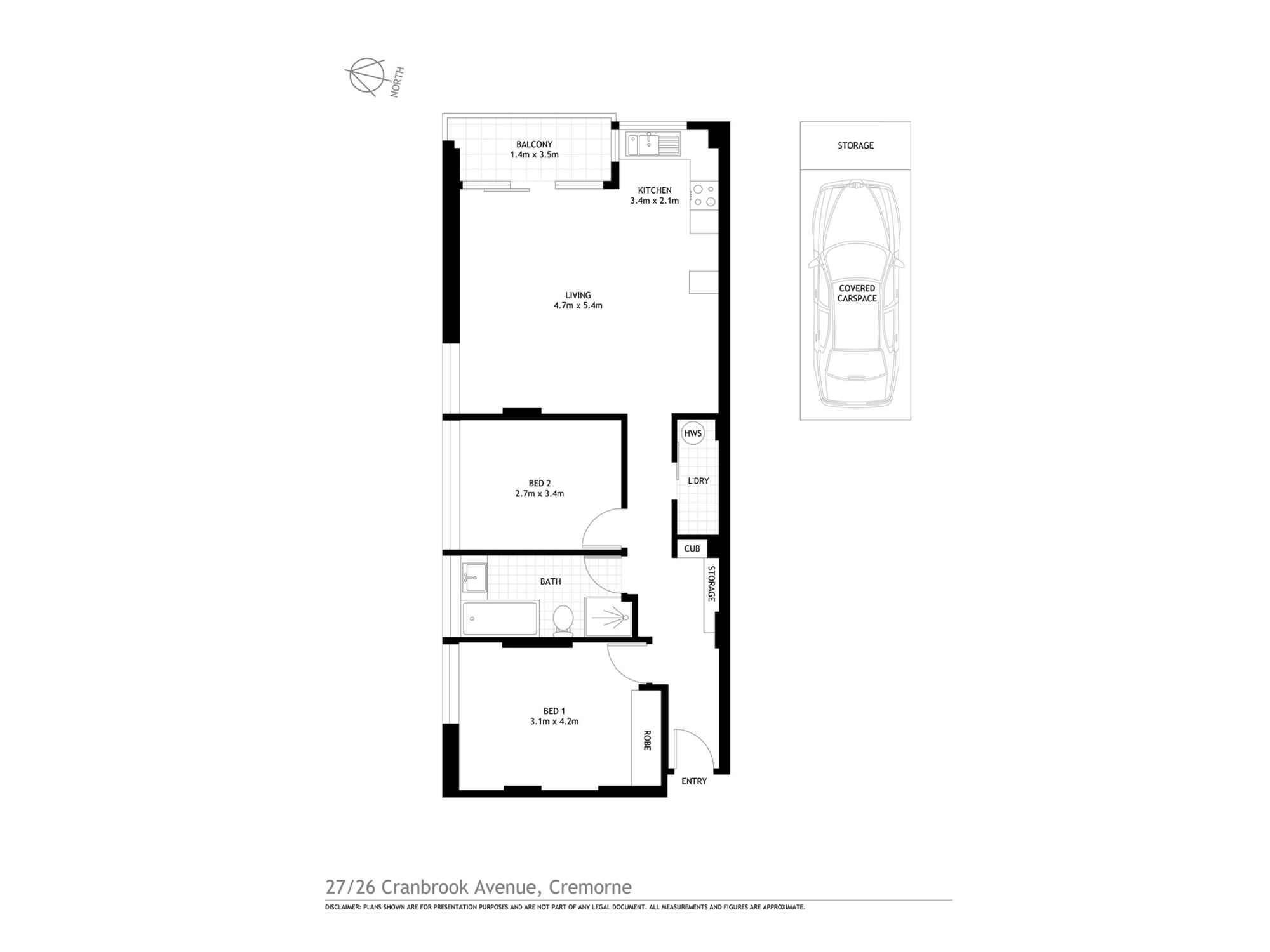 27/26 Cranbrook Avenue Cremorne 27/26 Cranbrook Avenue Cremorne