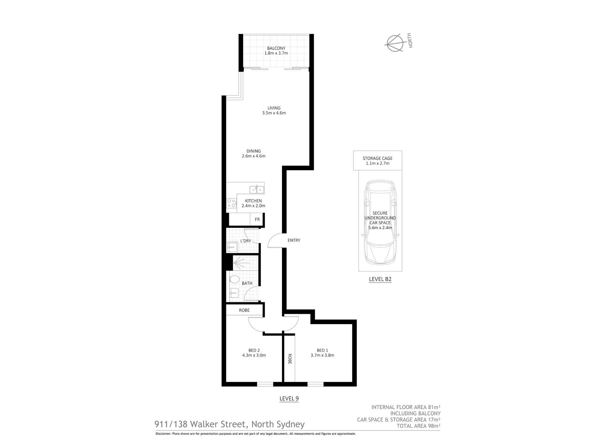 911/138 Walker Street, North Sydney 911/138 Walker Street, North Sydney