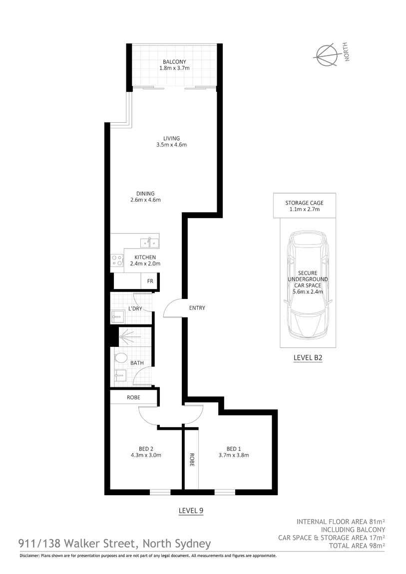 911/138 Walker Street, North Sydney 911/138 Walker Street, North Sydney