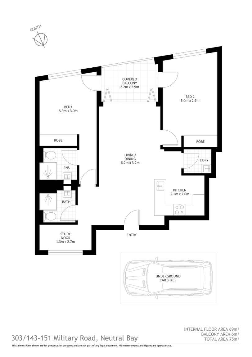 303/143-151 Military Road Neutral Bay 303/143-151 Military Road Neutral Bay