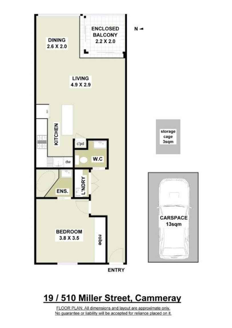 19/510 Miller Street  Cammeray