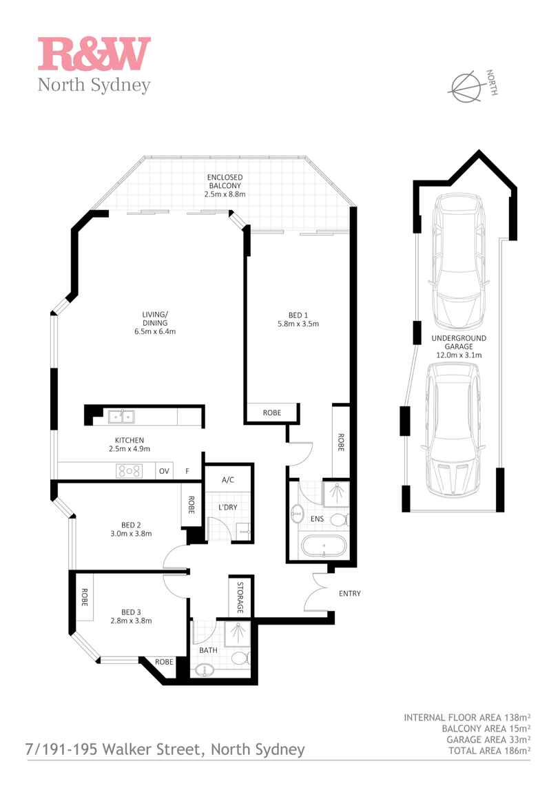 7/191-195 Walker Street North Sydney