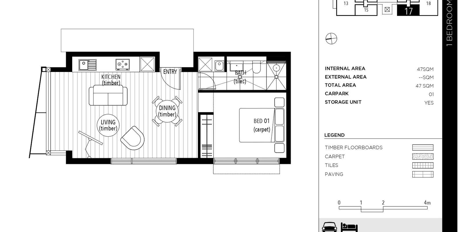 17/211 Military Road  Cremorne