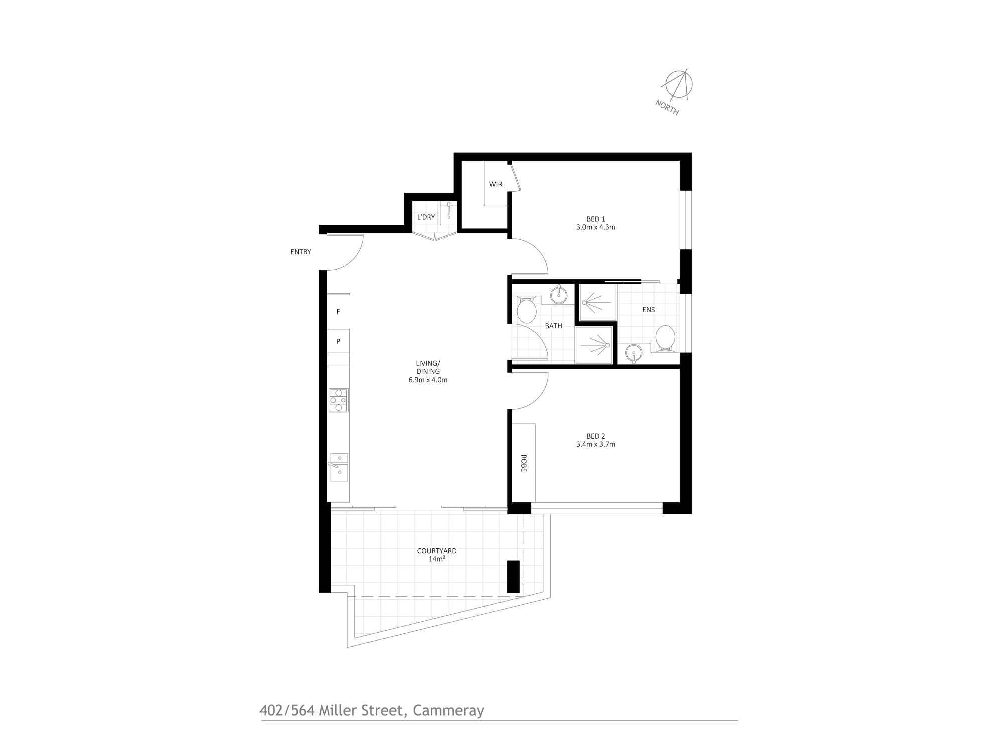 402/564 Miller Street Cammeray