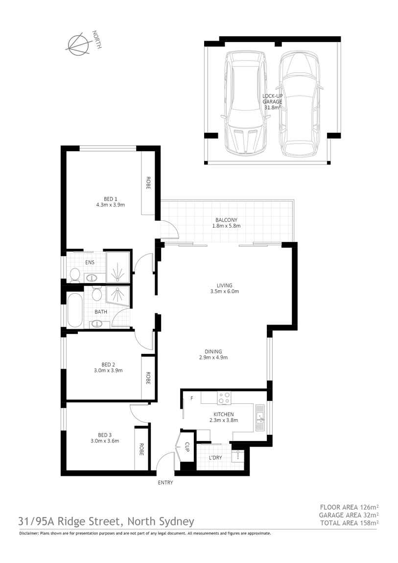 31/95A Ridge Street North Sydney