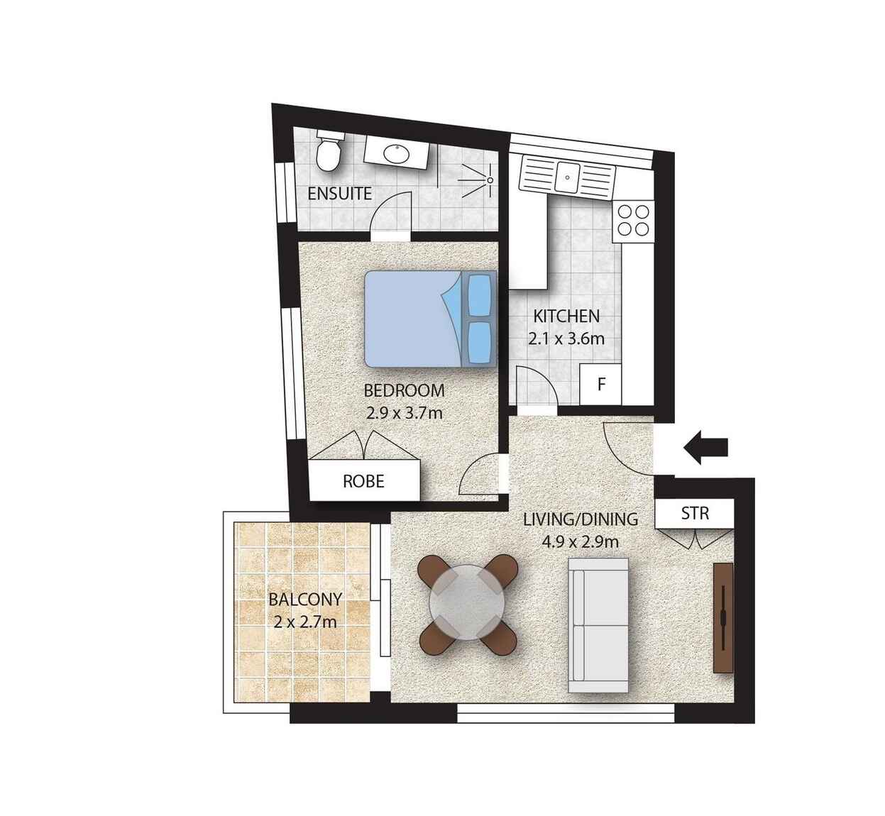 3/218 Ben Boyd Road Neutral Bay