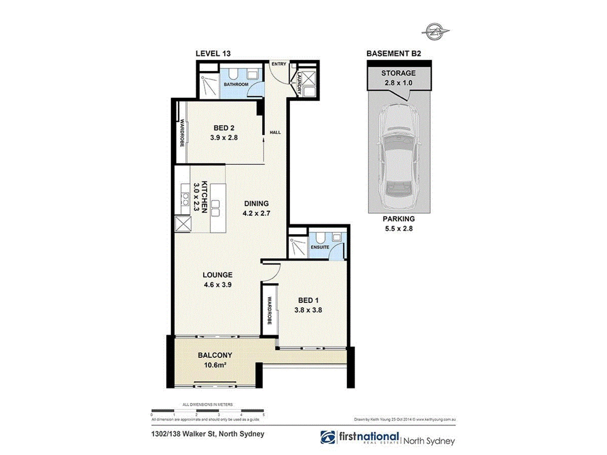 1302/138 Walker Street North Sydney