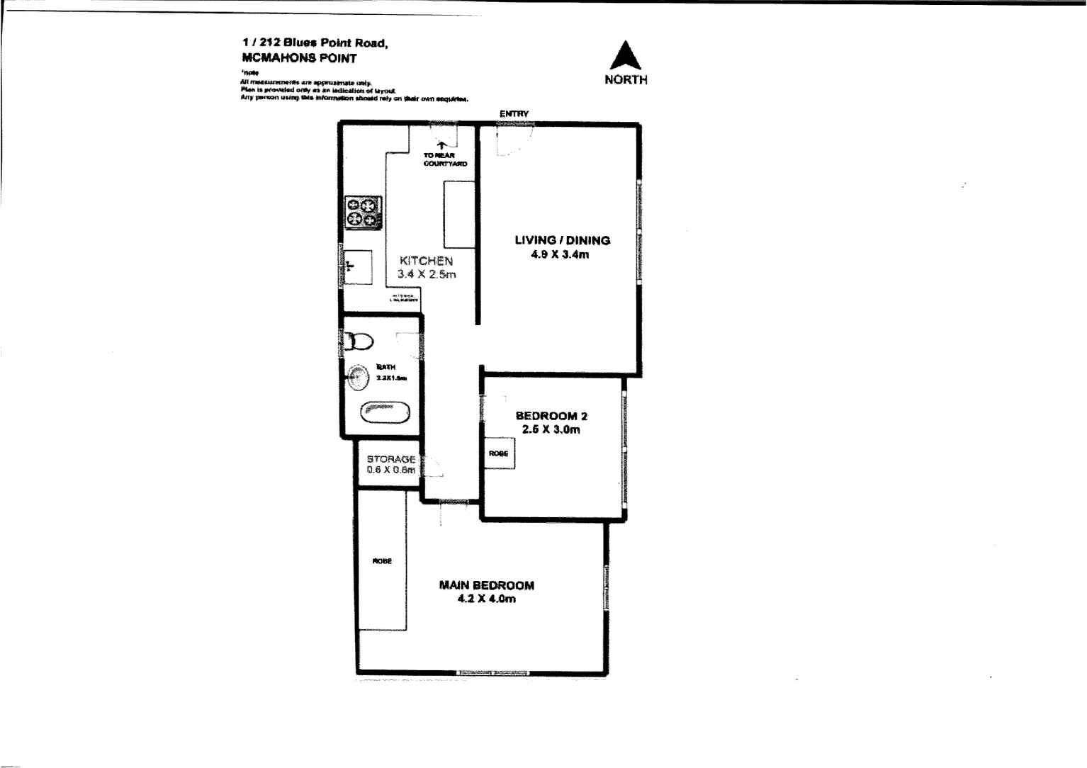 1/212 Blues Point Road McMahons Point 1/212 Blues Point Road McMahons Point