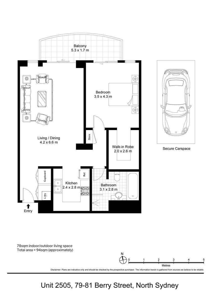 2505/79-81 Berry Street North Sydney