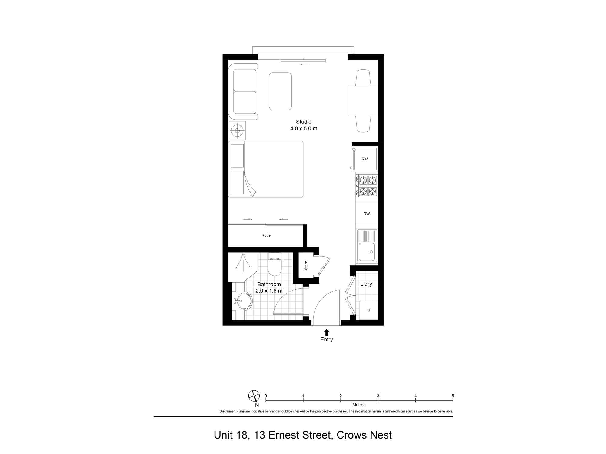 18/13 Ernest Street Crows Nest