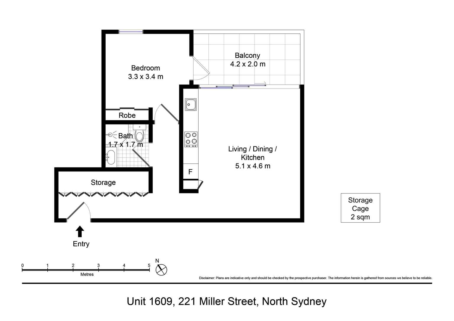 1609/221 Miller Street North Sydney