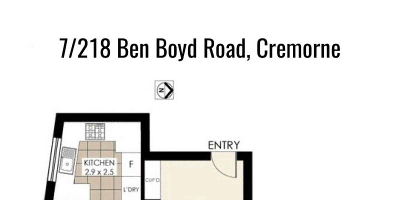 7/218 Ben Boyd Road Cremorne