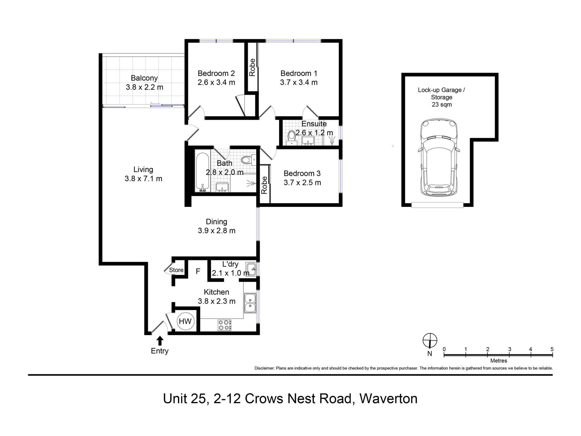 25/2-12 Crows Nest Road Waverton 25/2-12 Crows Nest Road Waverton