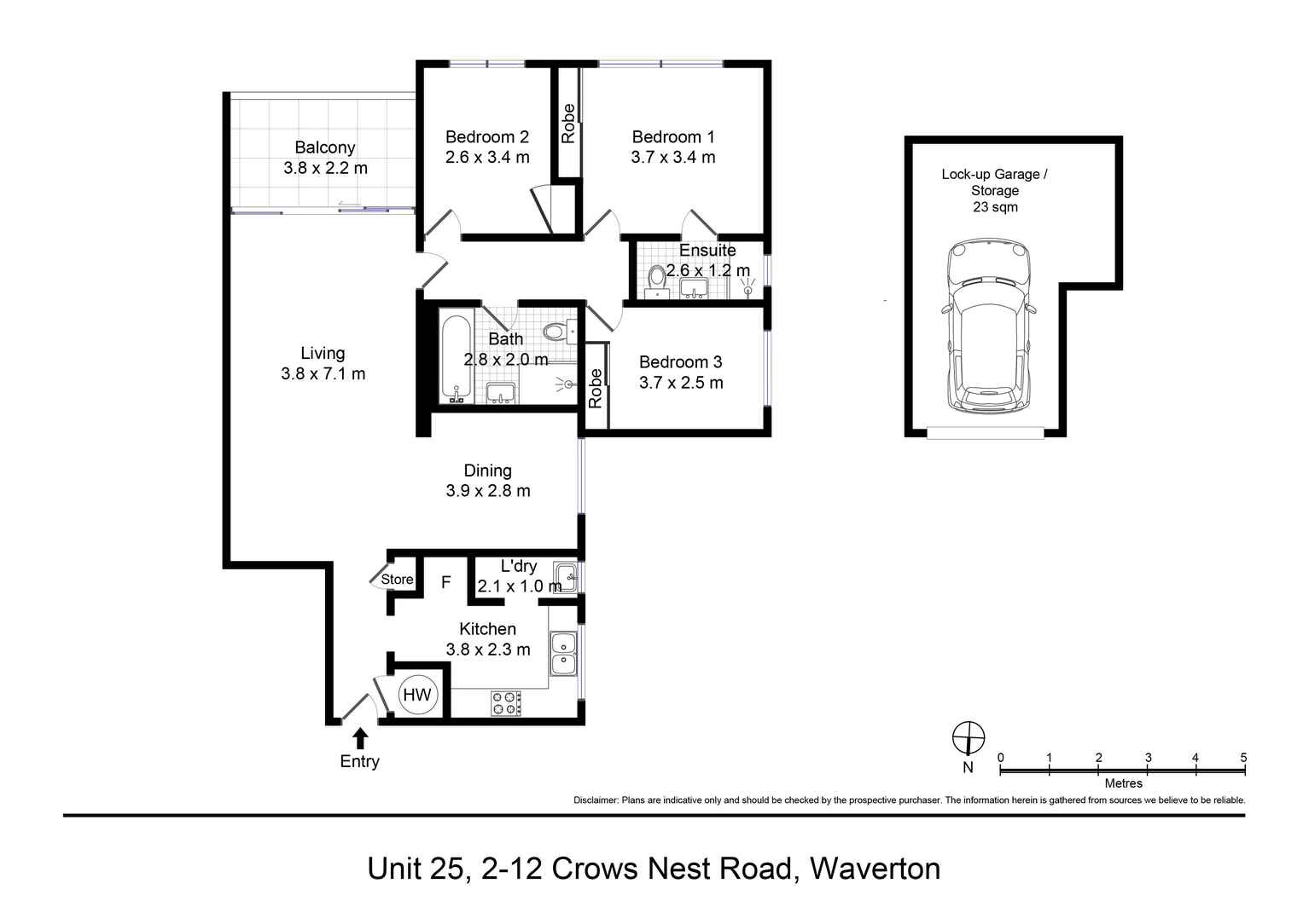 25/2-12 Crows Nest Road Waverton 25/2-12 Crows Nest Road Waverton