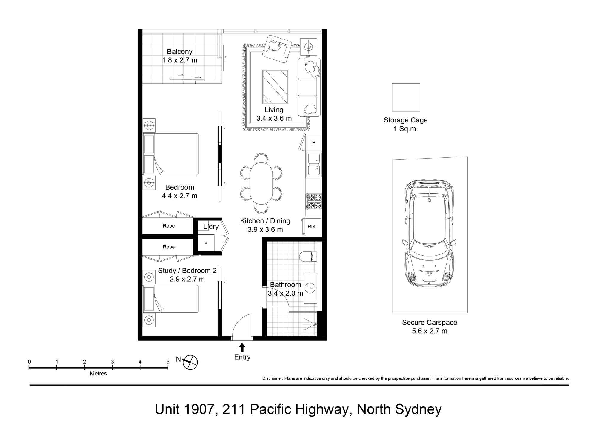 1907/211 Pacific Highway North Sydney 1907/211 Pacific Highway North Sydney