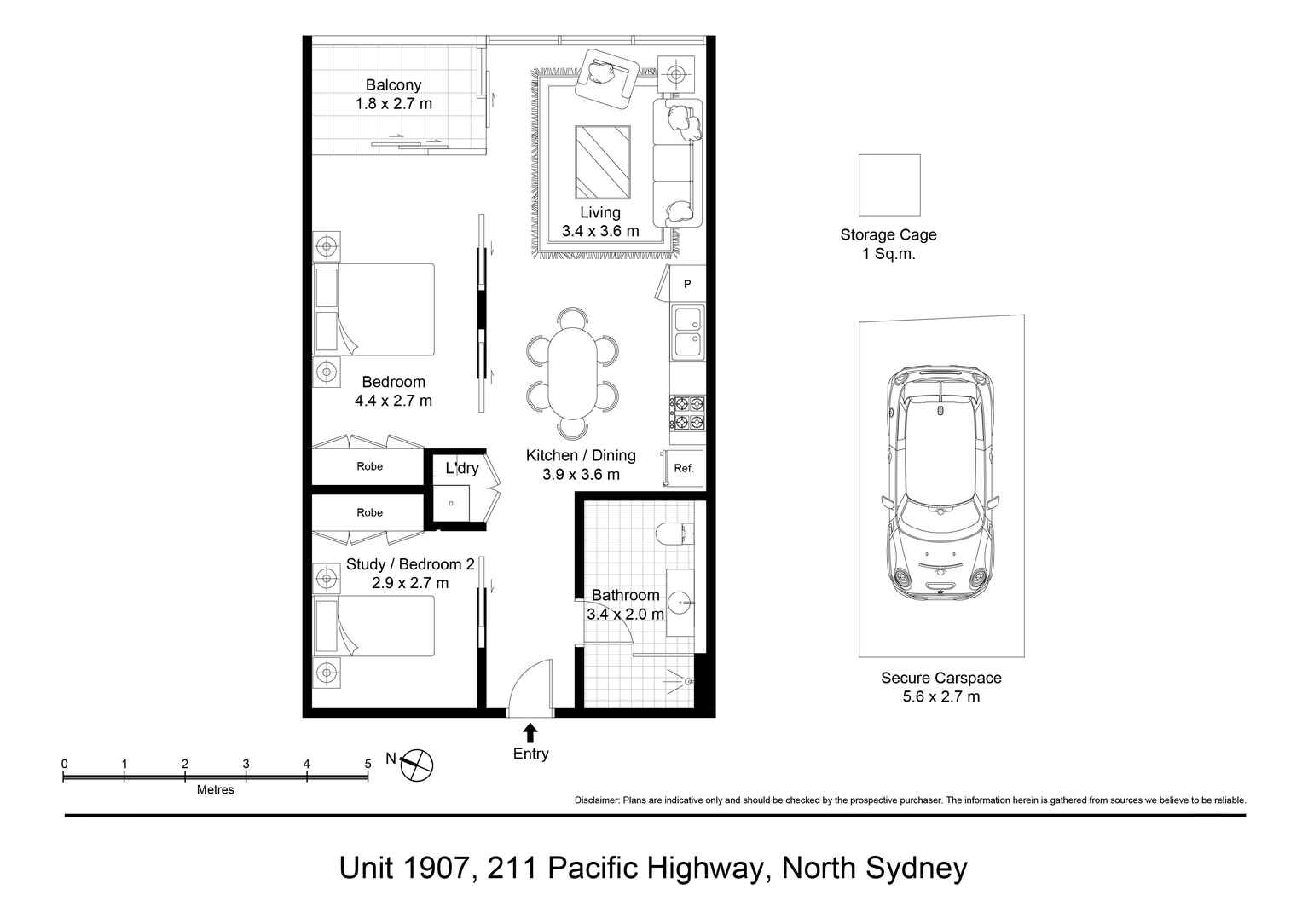1907/211 Pacific Highway North Sydney