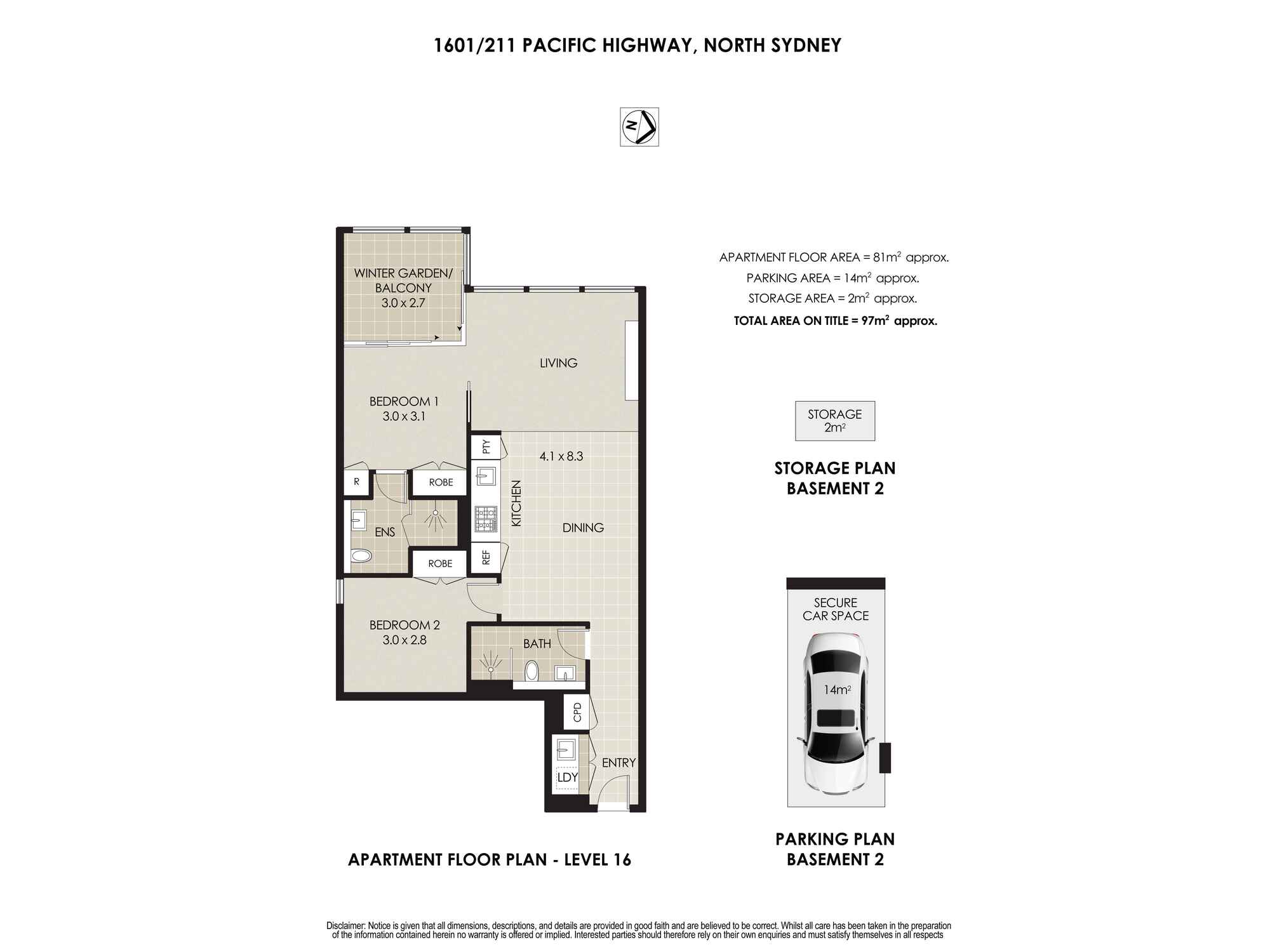 1601/211 Pacific Highway North Sydney