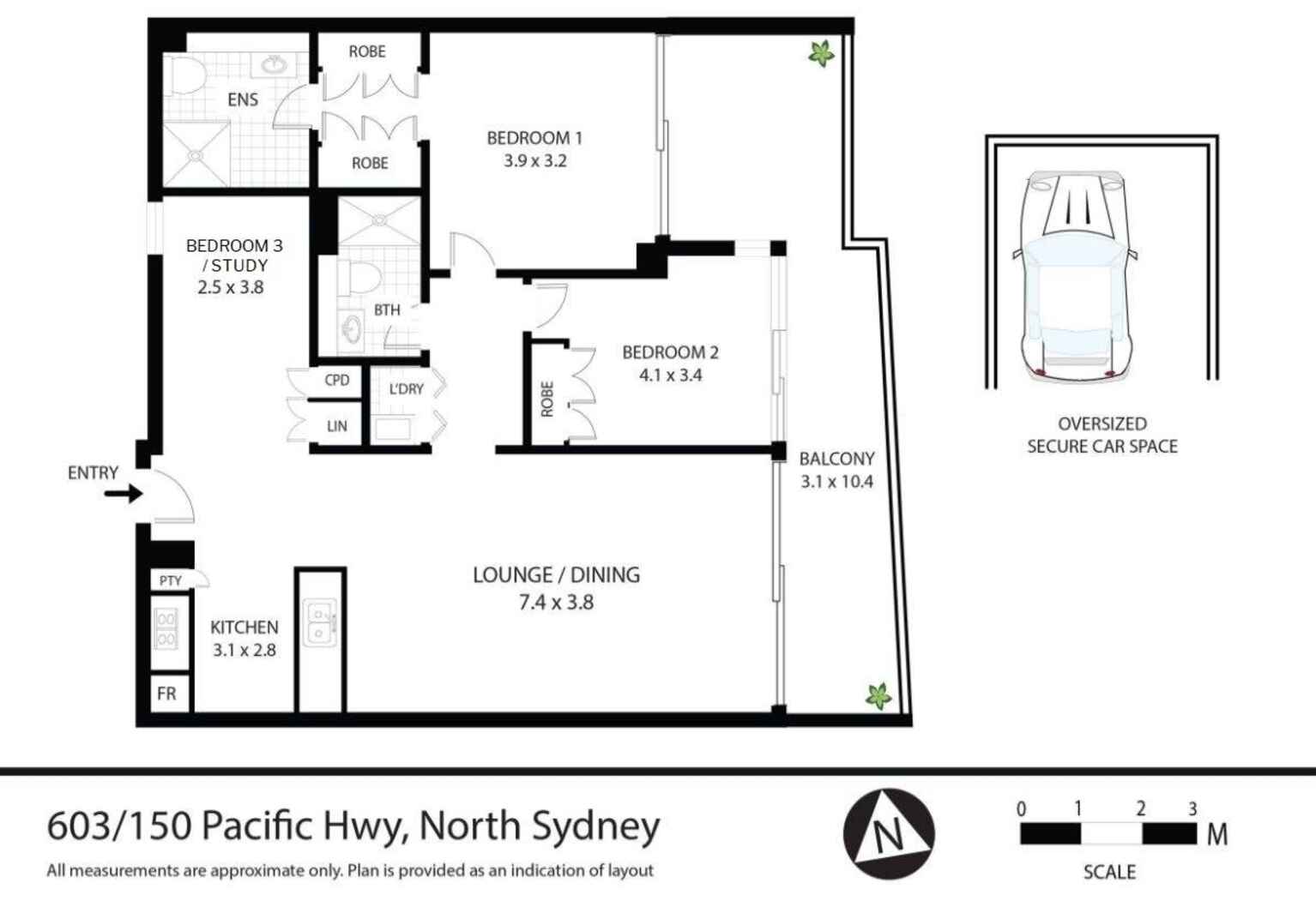 603/150 Pacific Highway North Sydney