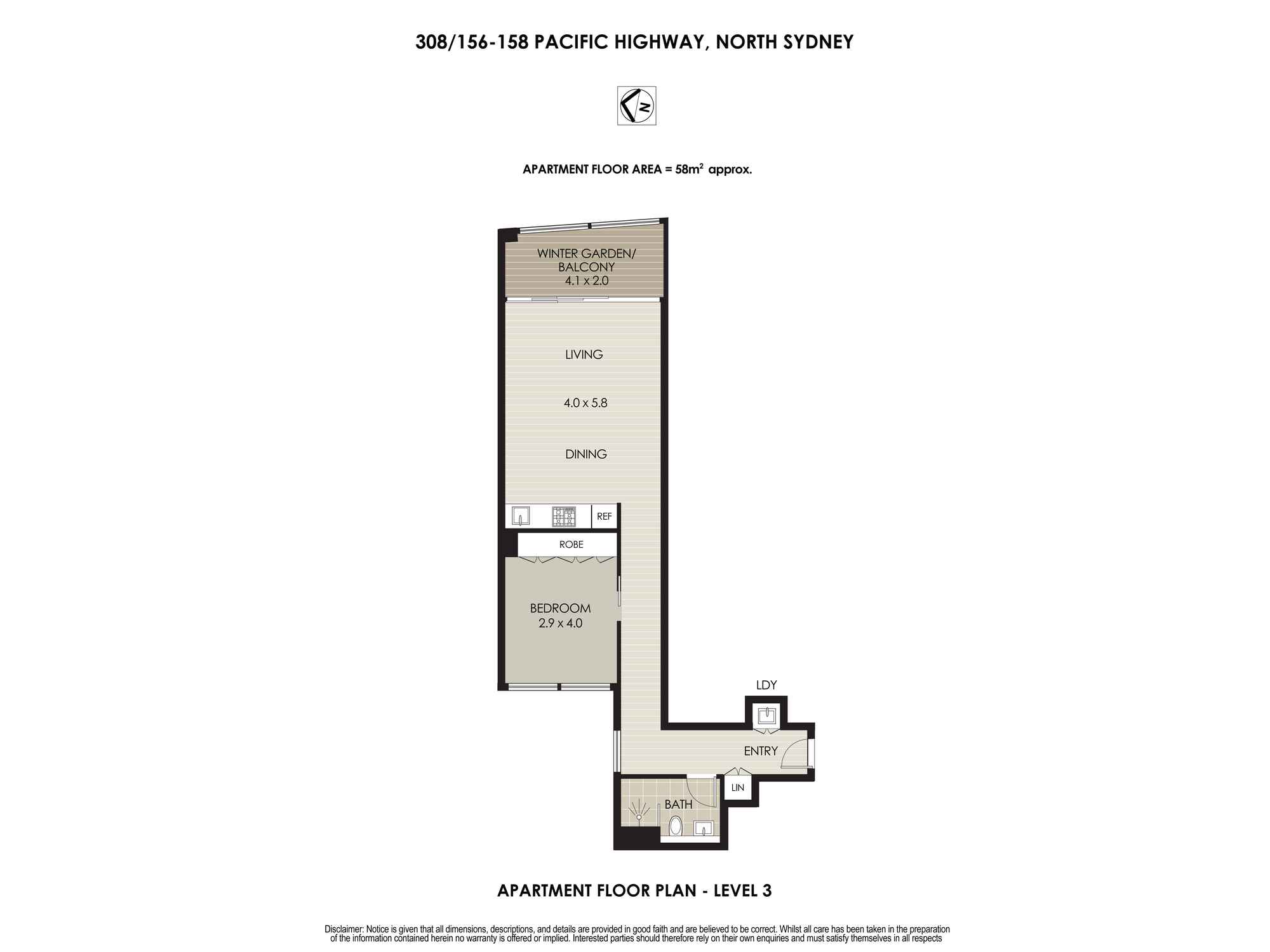 308/156-158 Pacific Highway North Sydney 308/156-158 Pacific Highway North Sydney