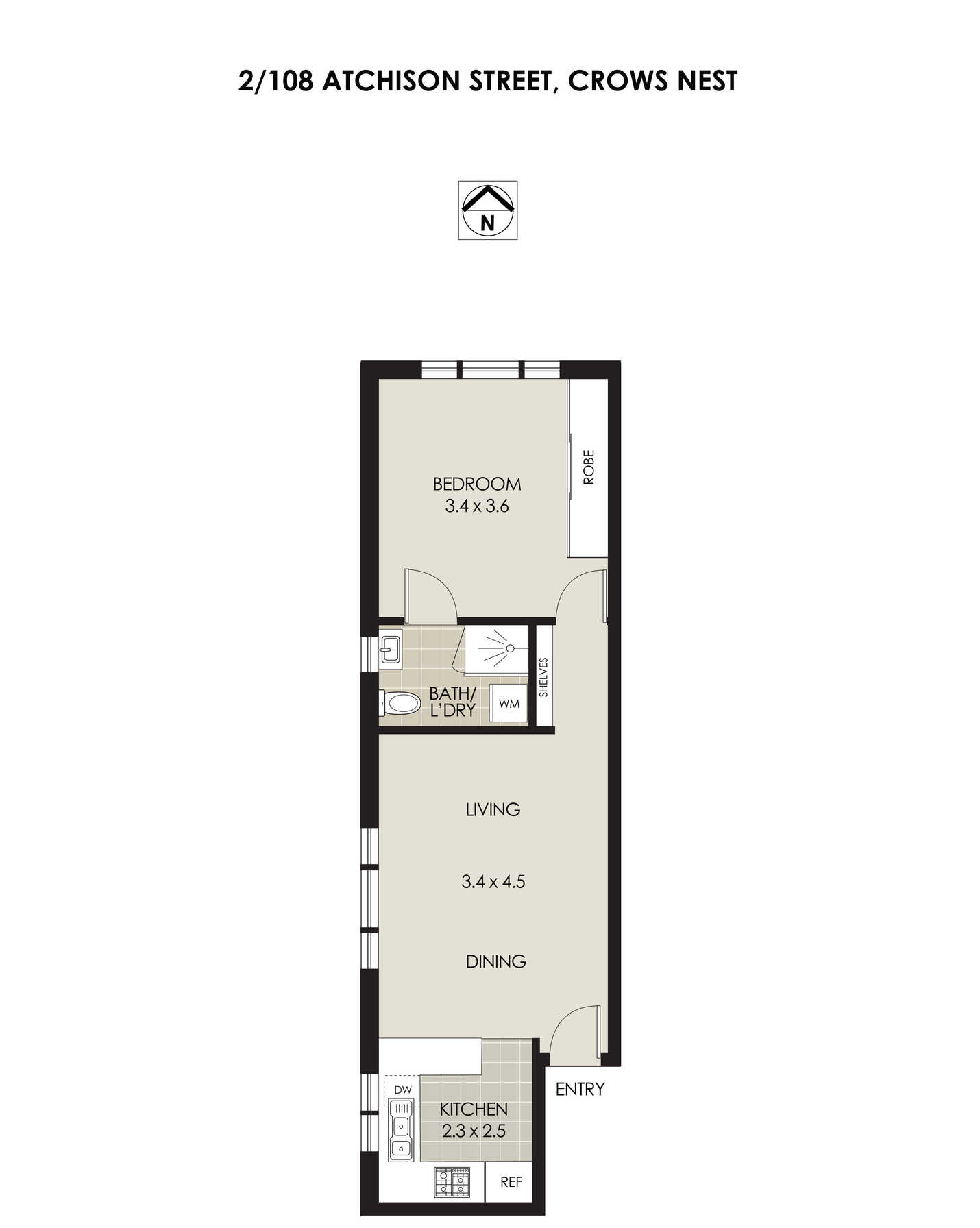 2/108 Atchison Street Crows Nest, Nest - Thumbnail 7
