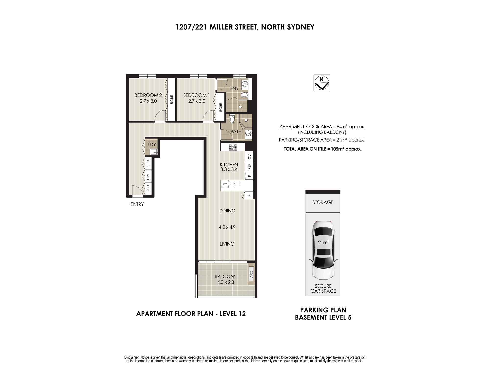 1207/221 Miller Street North Sydney 1207/221 Miller Street North Sydney