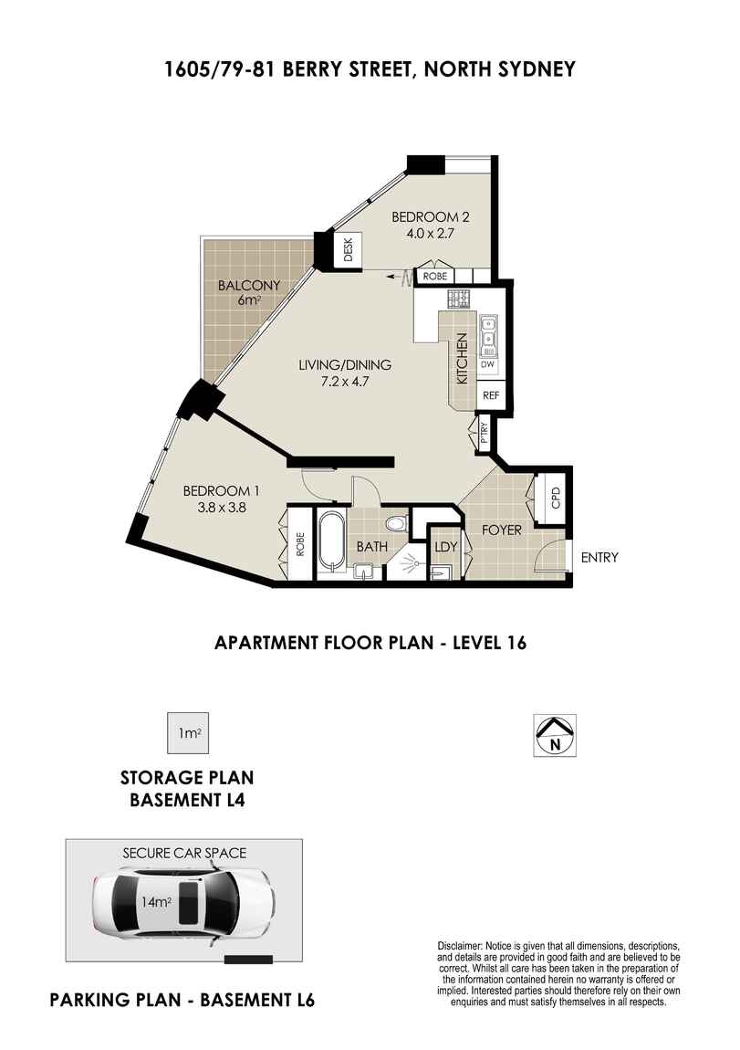 1605/79-81 Berry Street North Sydney 1605/79-81 Berry Street North Sydney