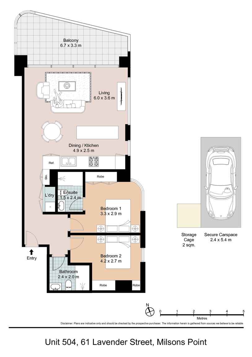 504/61 Lavender Street Milsons Point