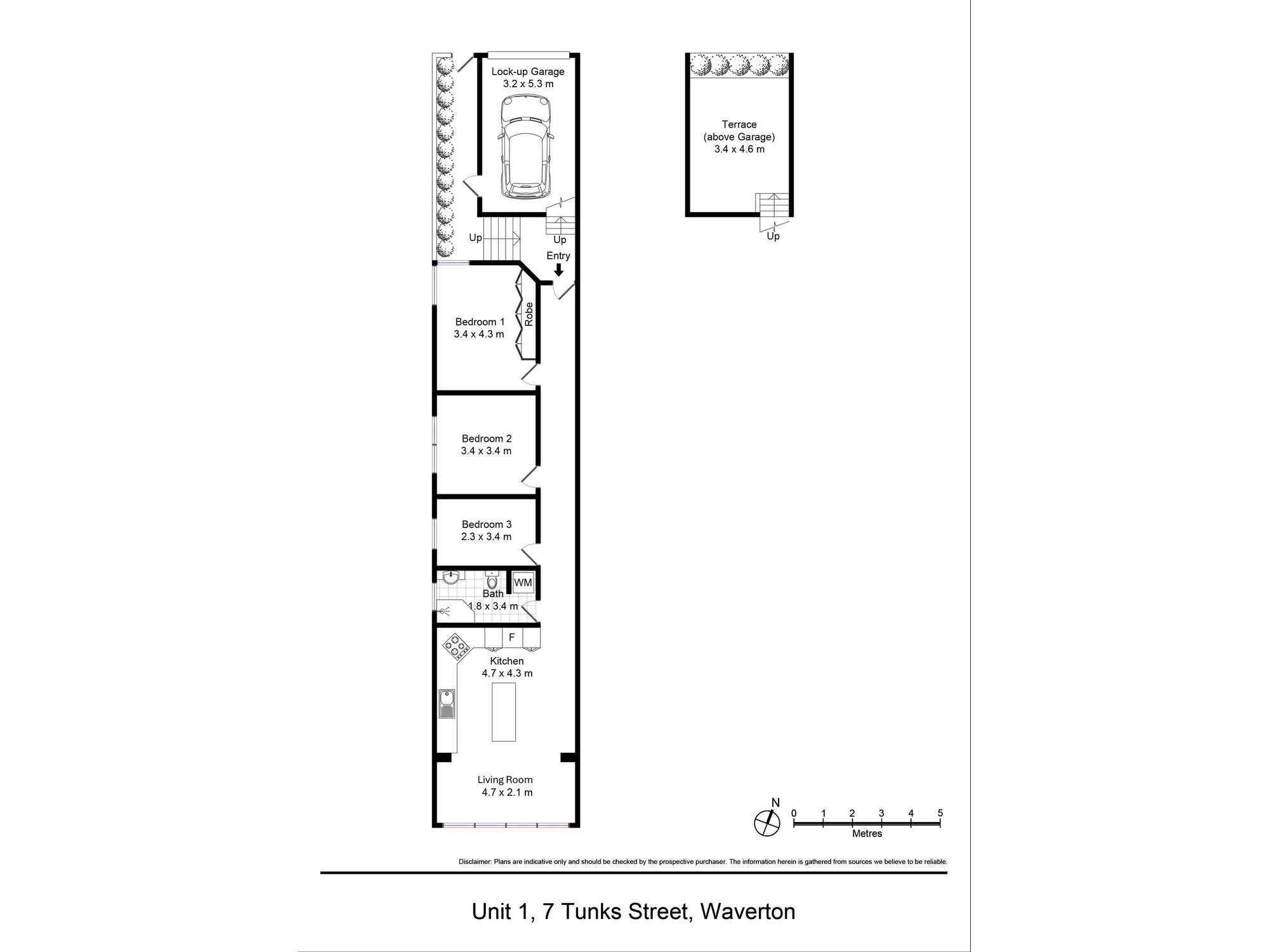 1/7 Tunks Street Waverton 1/7 Tunks Street Waverton