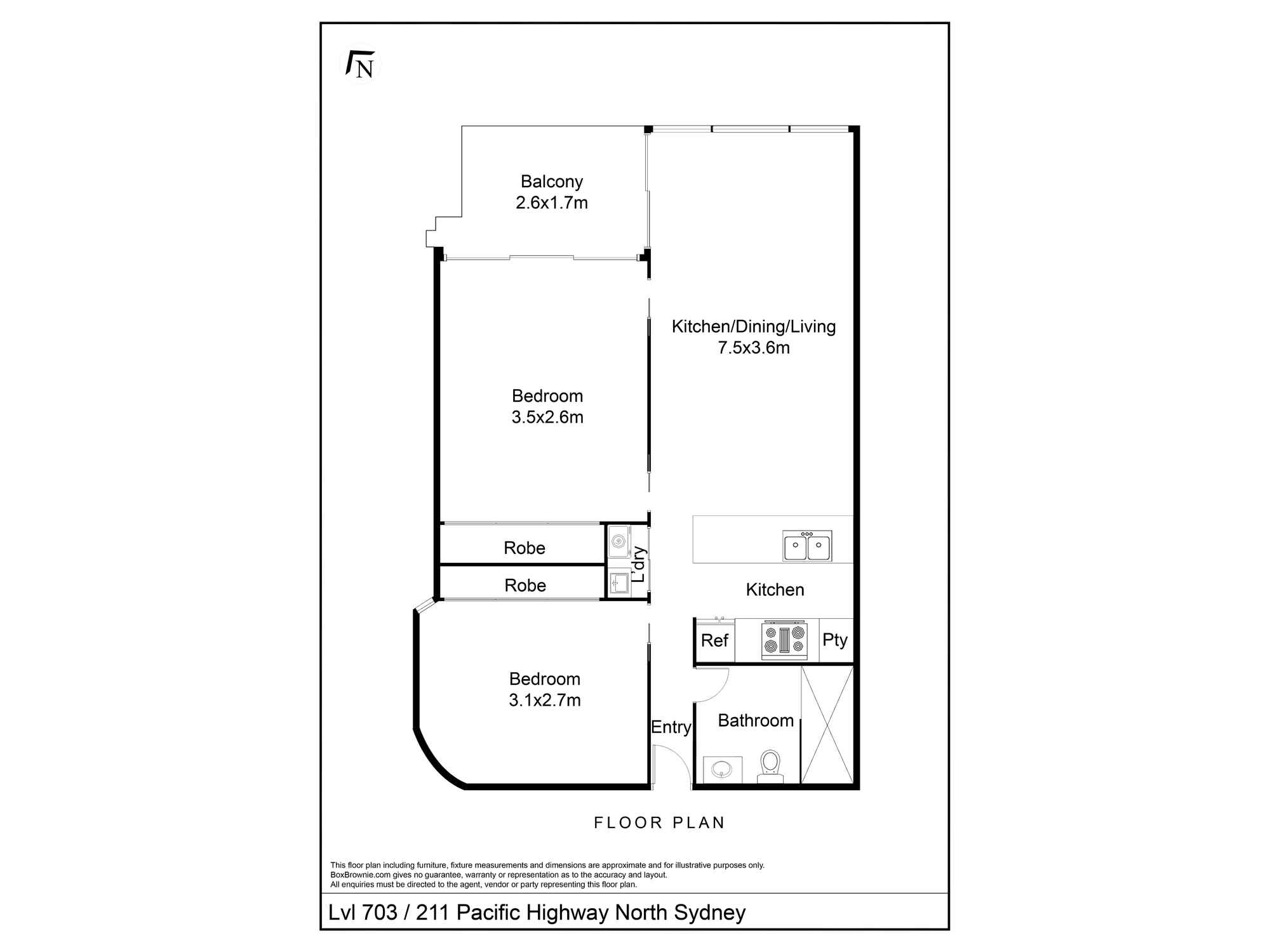 703/211 Pacific Highway North Sydney