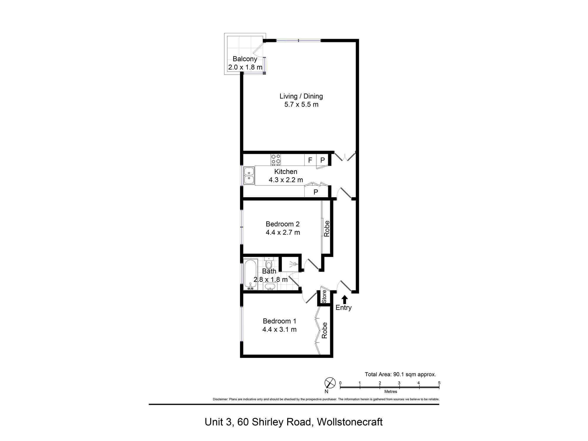 3/60 Shirley Road Wollstonecraft 3/60 Shirley Road Wollstonecraft