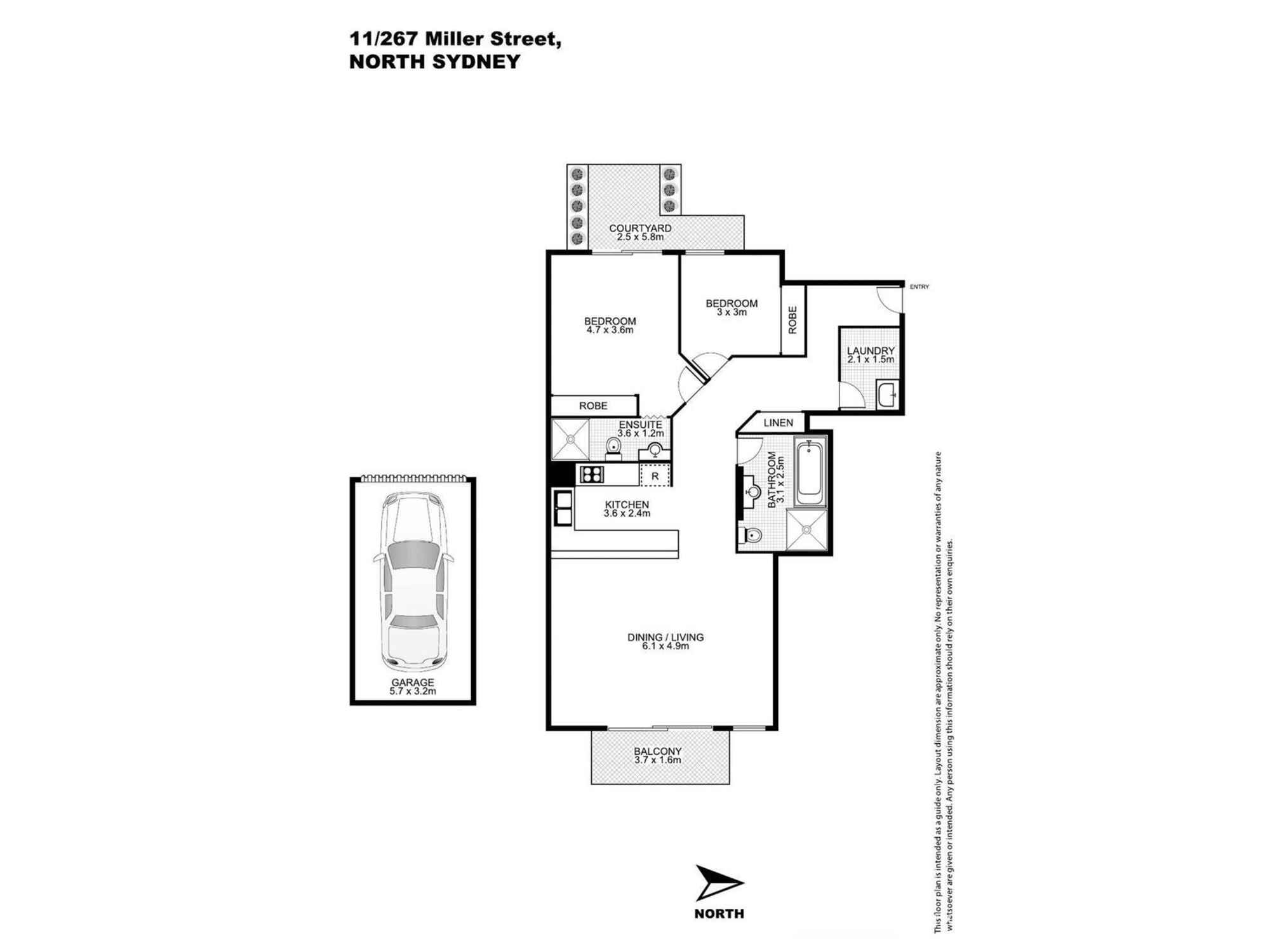 11/267 Miller Street North Sydney 11/267 Miller Street North Sydney