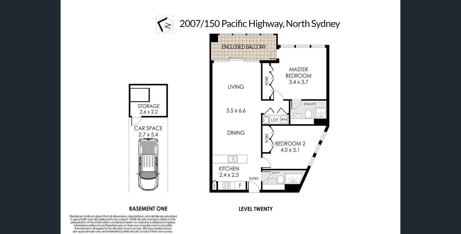 2007/150 Pacific Highway North Sydney