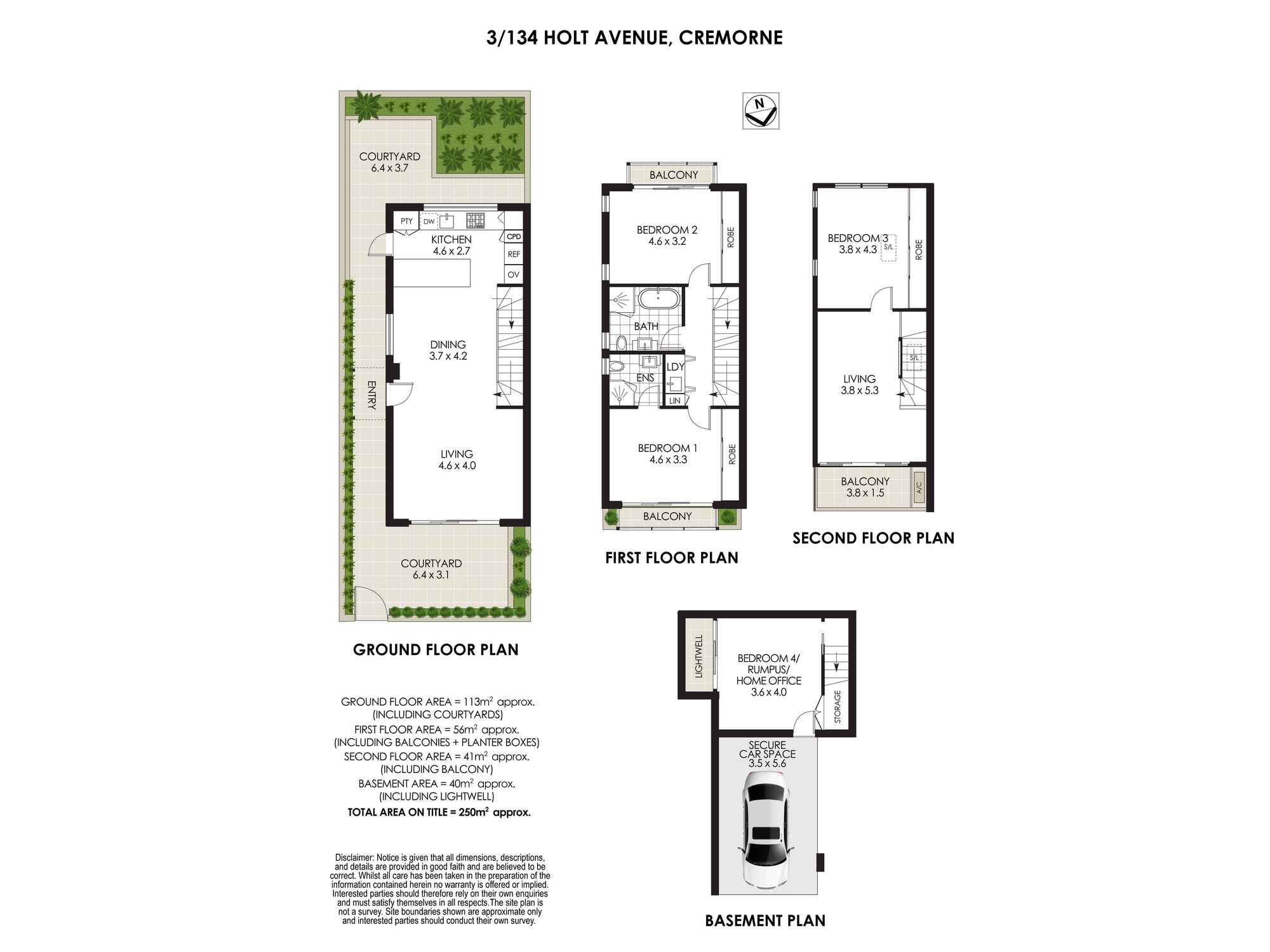 3/134 Holt Avenue Cremorne 3/134 Holt Avenue Cremorne