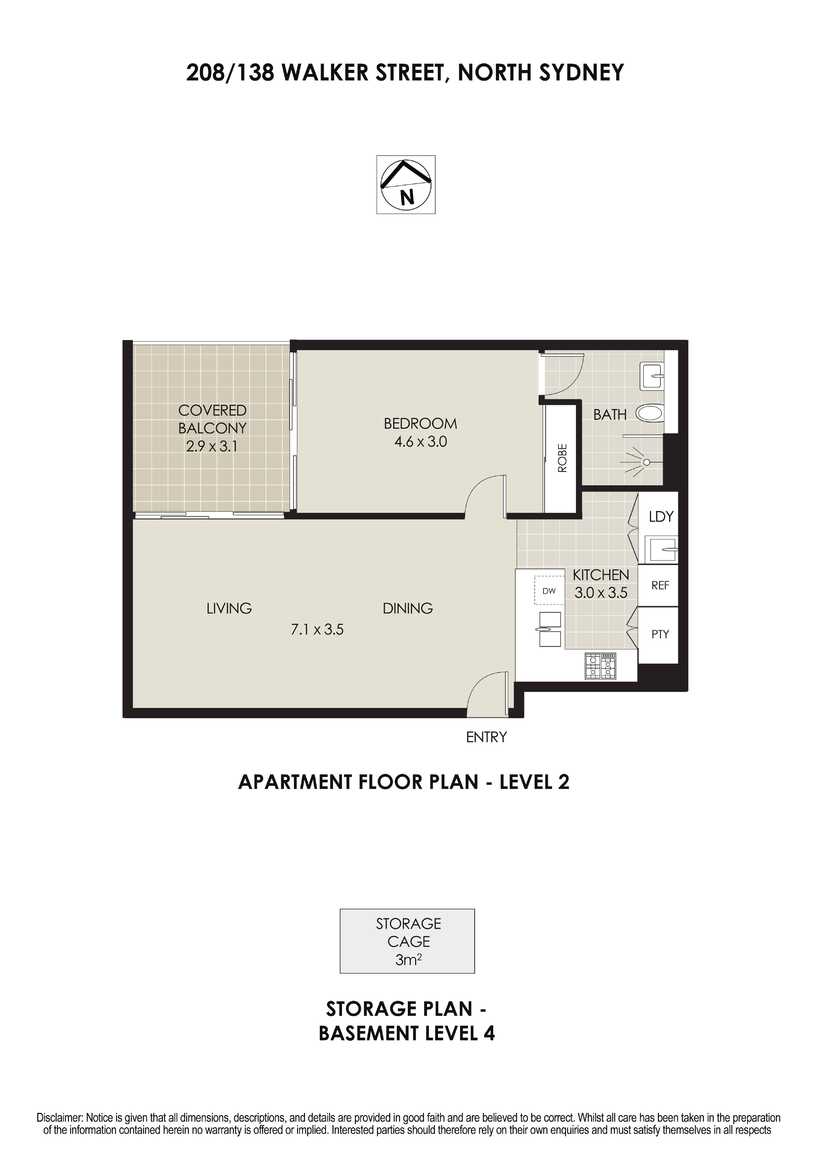 208/138 Walker Street North Sydney