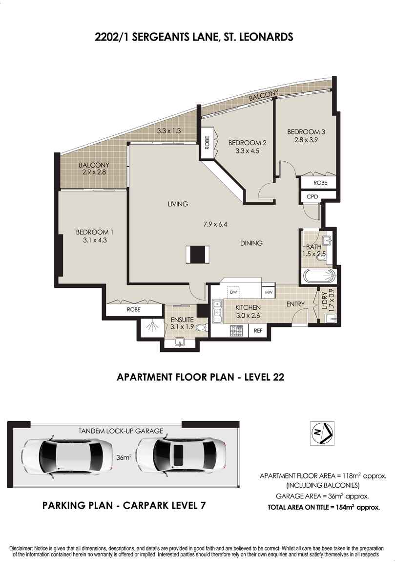 2202/1 Sergeants Lane St Leonards