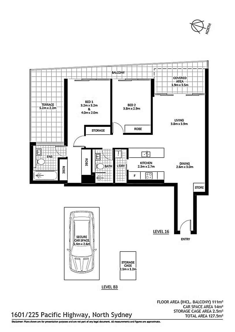 1601/225 Pacific Highway North Sydney