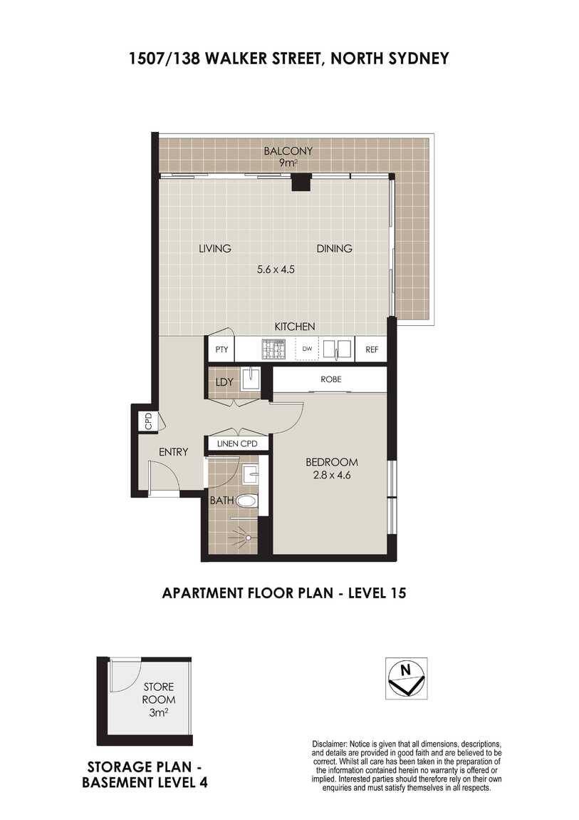 1507/138 Walker Street North Sydney