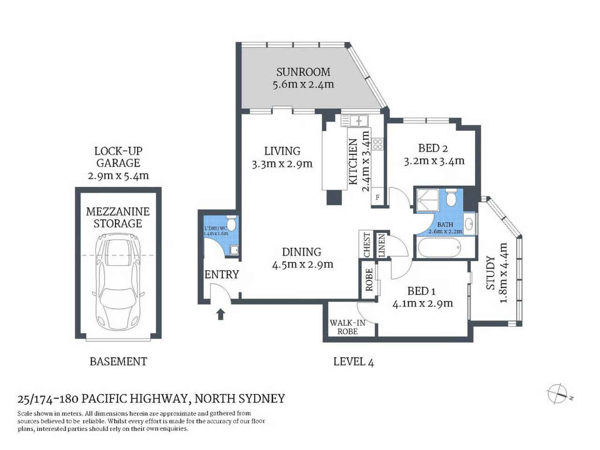 25/174-180 Pacific Highway North Sydney