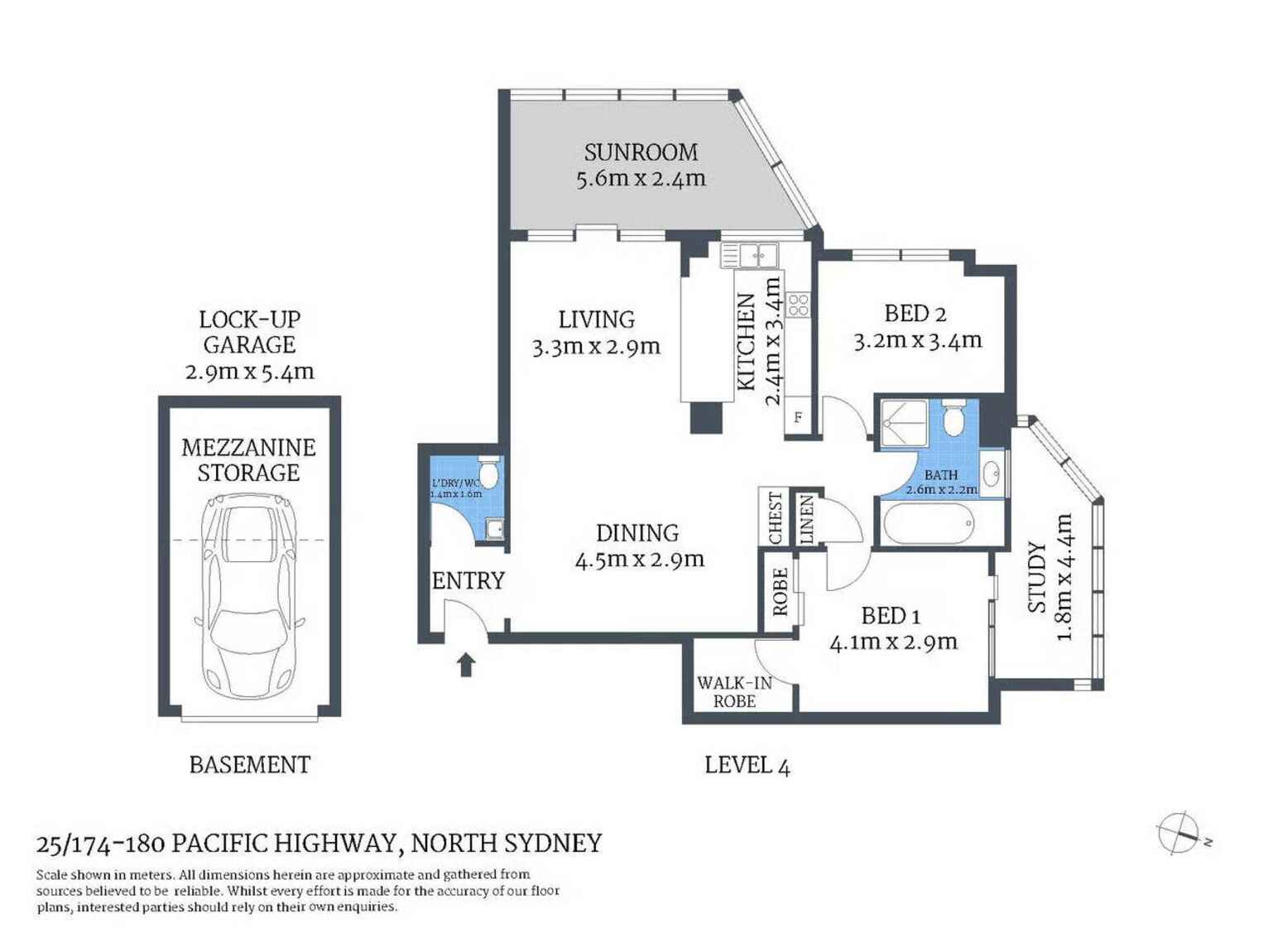 25/174-180 Pacific Highway North Sydney