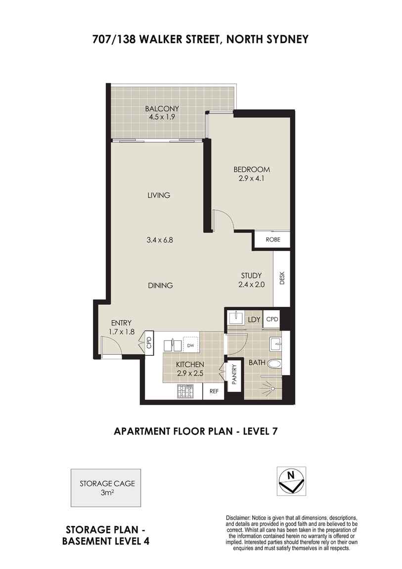 707/138 Walker Street North Sydney