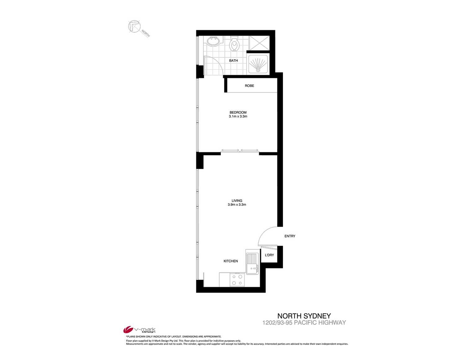 Apartment For Sale 1202/93 Pacific Highway North Sydney