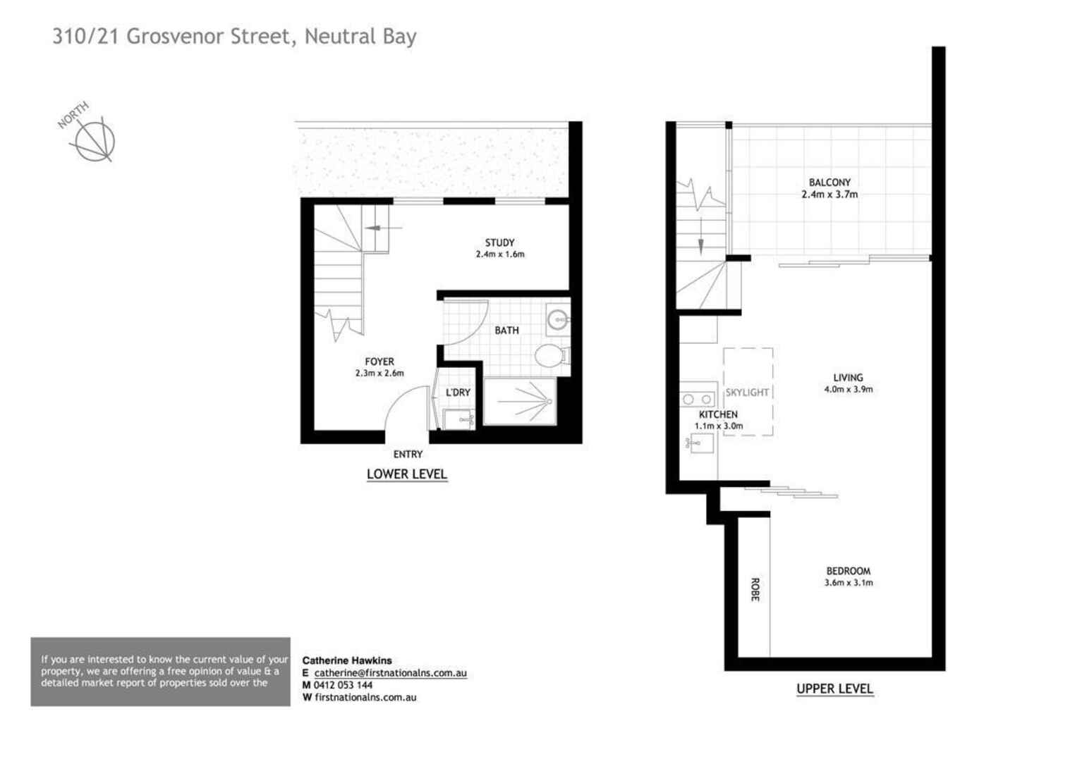 310/21 Grosvenor Street Neutral Bay 310/21 Grosvenor Street Neutral Bay
