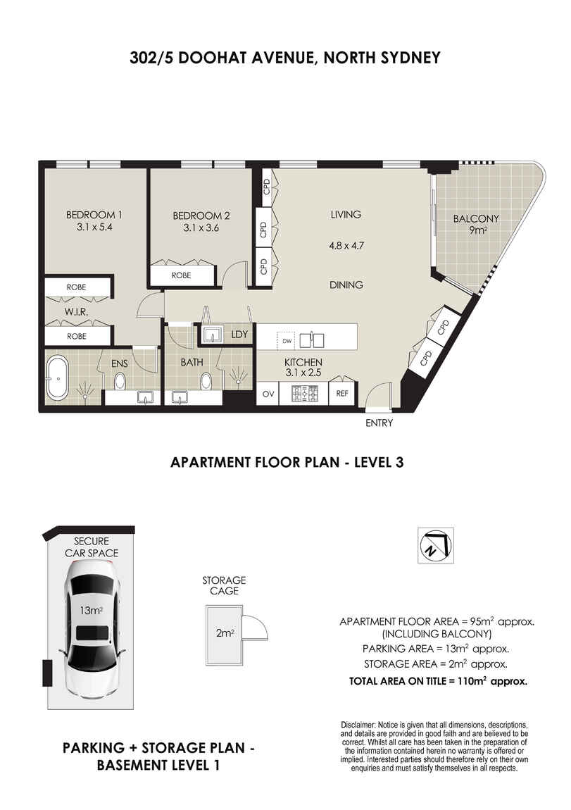 302/5 Doohat Avenue North Sydney 302/5 Doohat Avenue North Sydney