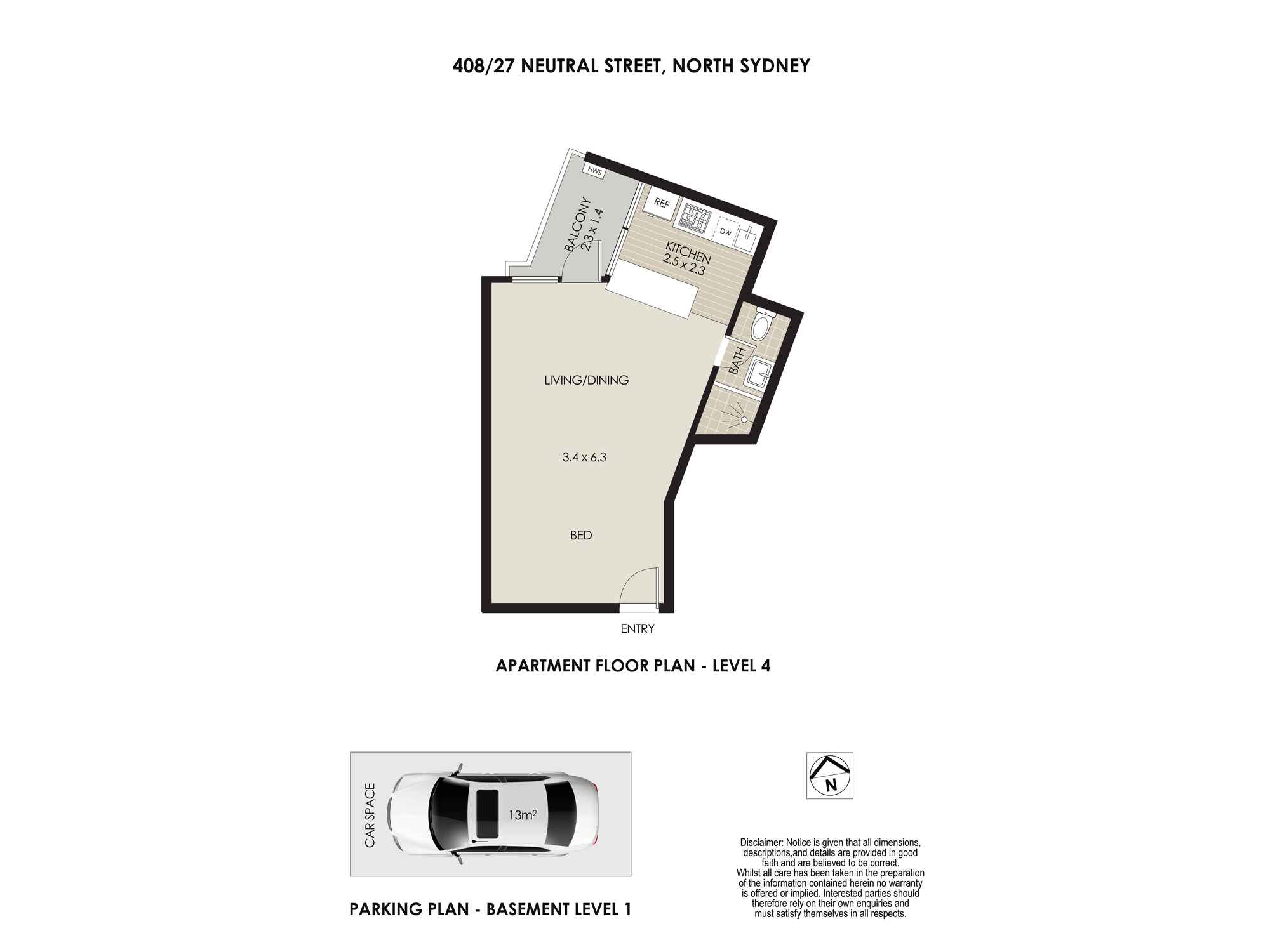 408/27 Neutral Street North Sydney